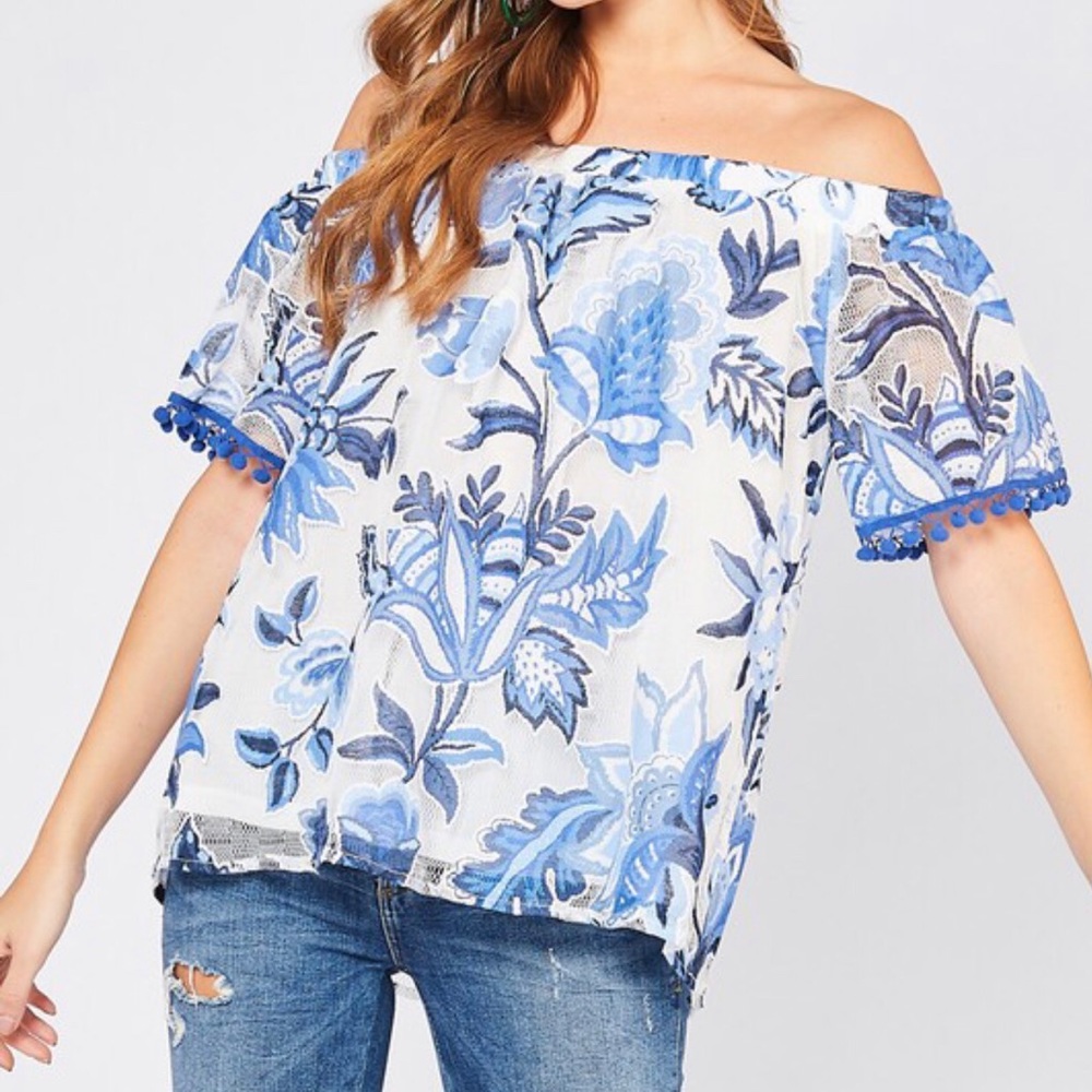 Off shoulder top